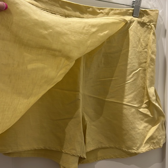 H&M Linen Skort size m - Picture 3 of 10